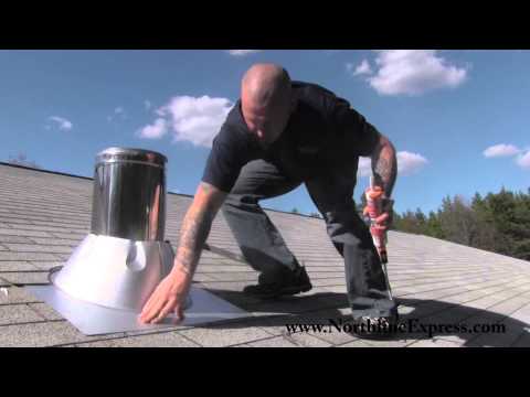 how to install b-vent flashing