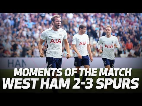Video: MOMENTS OF THE MATCH: West Ham 2-3 Spurs