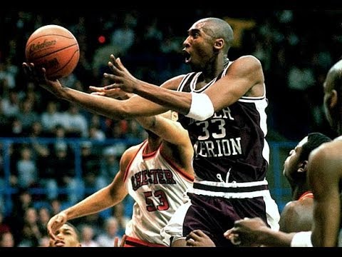 Kobe Bryant doing work dropping 43 at Midnight Madness ’94 (old school footage)