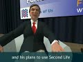 Governer Warner in Second Life Governer Warner in Second Life