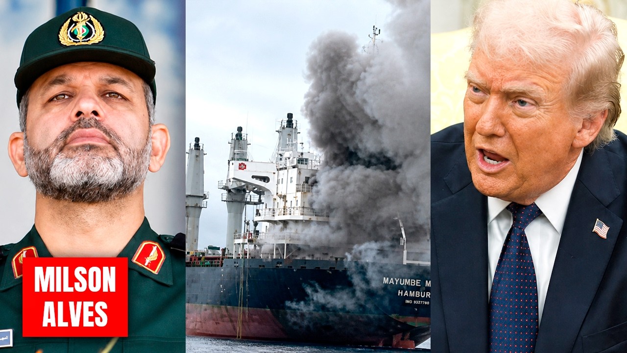 IRÃ ATACA navios e TRUMP aciona FROTA americana