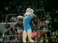 1973 USSR Gymnastics Display Olga Korbut floor exercise 1973 USSR Gymnastics Display Olga Korbut floor exercise