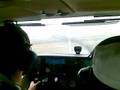 Landing at Strejnic airfield