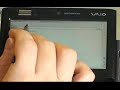 Sony Vaio VGN-UX50 Taskbar Tips Sony Vaio VGN-UX50 Taskbar Tips