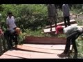 Cambodians fight illegal logging