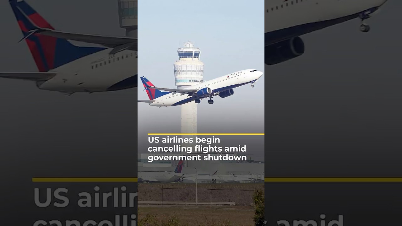 US airlines begin cancelling flights amid government shutdown