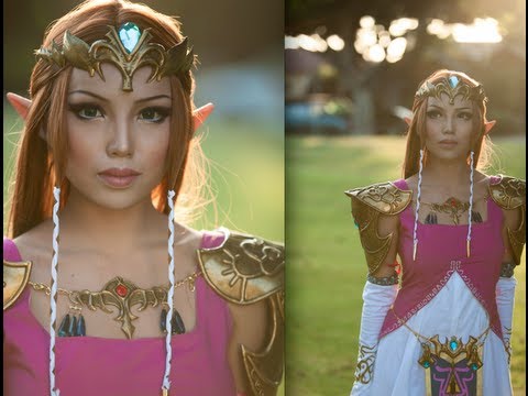 Princess Zelda Make-up Transformation