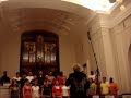 composer eric whitacre conducts ole miss concert singers (don trott, director) on 