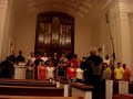 Eric Whitacre and Ole Miss Concert Singers - Lux Aurumque