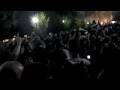 Obama wins and people celebrate outside the White House