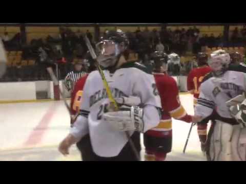 Ice Hockey Video: The handshake — Delbarton and Bergen Catholic Gordon Cup Finals