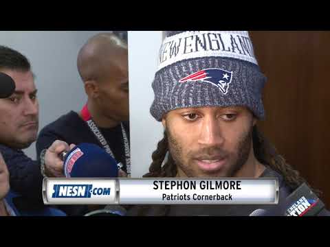 Video: Stephon Gilmore addresses media prior to Patriots' playoff bye