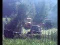 Trincia claas jaguar 900 con scarico