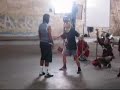 Mr Woo teaching Ronaldinho the 360