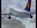 fs2004 737-200 (tinmouse) flight near Mayon volcano Legaspi.