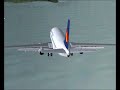 fs2004 737-200 (tinmouse) flight near Mayon volcano Legaspi.