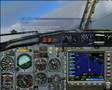 fs2004 737-200 (tinmouse) flight near Mayon volcano Legaspi.