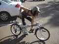 tricia wolf unfolds her amazing dahon love! tricia wolf unfolds her amazing dahon love!