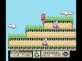 this is obviously a lazy hack of tiny toons, where the buster bunny sprite was changed to mario. but that basically doesn't change anything because when you get the floating star you still transform into plucky duck. so much for this shitty hack. a list of all pirates mario nes games as it follows: *updated* super mario 4 - armadillo hack super mario 5 - same as smb2 super mario 6 - tiny toon hack super mario 7 - flinstones hack super mario 8 - don doko don 2 hack (or the same?) super mario 9 - adventure island 2 hack super mario 10 - jackie chan's action kung fu hack super mario 11 - adventure island 3 hack super mario 12 - same as yoshi no cookie super mario 13 - tiny toon 2 hack super mario 13 - saiyuuki world 2 hack super mario 14 - kaiketsu yanchamaru 3 hack super mario 15 - same as smb1 (?) super mario 16 - joe & mac hack super mario 16 - kaiketsu yanchamaru 2 hack super mario 17 - chip n' dale hack somari - sonic 3d blast ported from snes and hacked super mario world - ported from snes mari street fighter iii turbo - mario hacked into sfii kart fighter - mario kart and street fighter combined mario kart rider - kart rider hack mc mario - mc kids hack there's probably more, but i haven't found them yet.