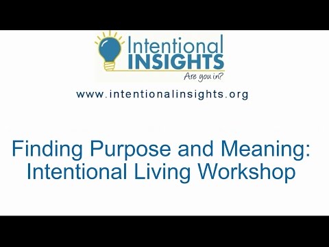 how to discover meaning in life