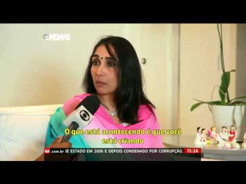 Entrevista de Rajshree Patel a Globo News