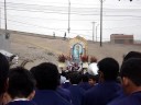Nuestra señora de las Nubes, en procesion x las calles del distrito de Pacocha (19-Oct.-2008)