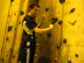 How to belay in an indoor climbing wall