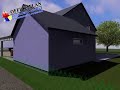 Une maison bioclimatique ossature bois