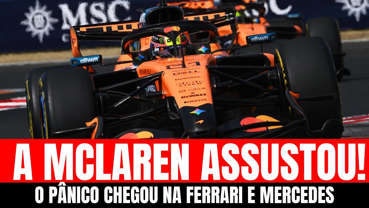 Nova Atualização da McLaren Assusta Ferrari e Mercedes. O melhor carro da F1?