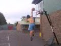 Trying to dunk Trying to dunk