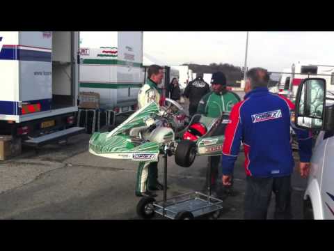 MICHAEL SCHUMACHER IMPRESSIVE KART TRAINING TEST NEW TONY KART EVK SOUTH GARDA KARTING LONATO 01/13