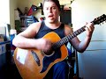 audioslave   like a stone acoustic cover