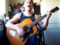 audioslave   like a stone acoustic cover