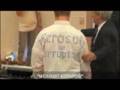 Steve Ballmer egged at Hungarian University