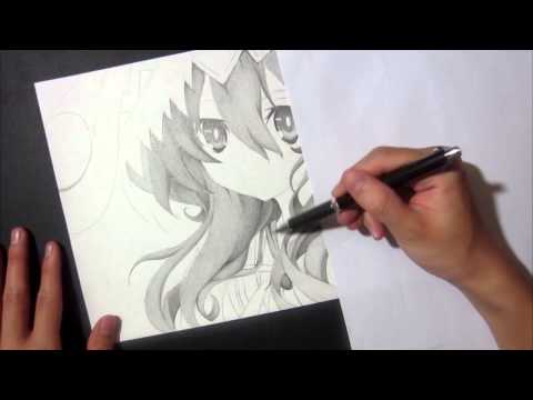 how to draw kurumi tokisaki