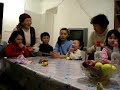Kyrgyz family singing Kyrgyz family singing