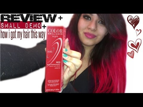 how to use ion liquid hair dye
