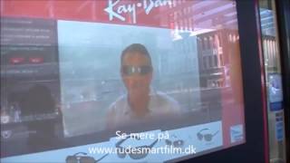 Touch film display til butiksvinduer som pakke løsning. Leveret og monteret fra KUN 4.179,- (17"