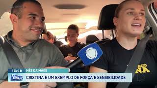 Mês da Mães: Cristina é um exemplo de força e sensibilidade