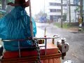 (Rain!) Horse-drawn Carriage Ride in Lampang, Thailand