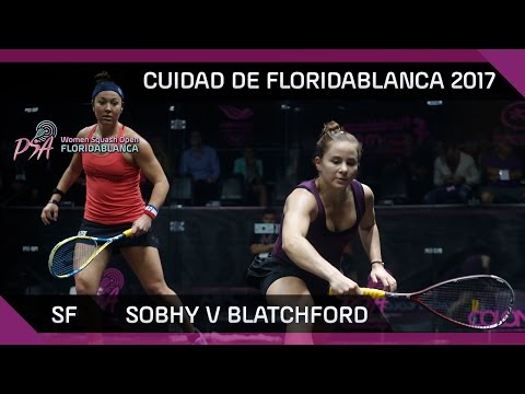 Squash: Sobhy v Blatchford - Ciudad de Floridablanca 2017 - SF Highlights