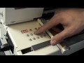 auto tab cutter is available with a range of pre fitted dies. the keypad makes it quick and easy to input the tabs and the movable tabbing guide automatically moves to the next tab.