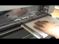 auto tab cutter is available with a range of pre fitted dies. the keypad makes it quick and easy to input the tabs and the movable tabbing guide automatically moves to the next tab.