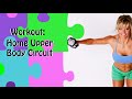Home upper body workout circuit