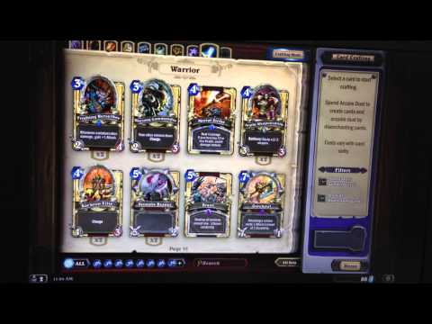 how to collect hearthstone cards