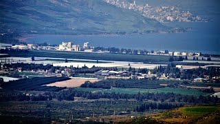 لأول مره بحيرة طبريا بدقة 4k شاهد جمالها