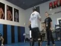 Richard from American Kickboxing Academy Sparring 11/7/09