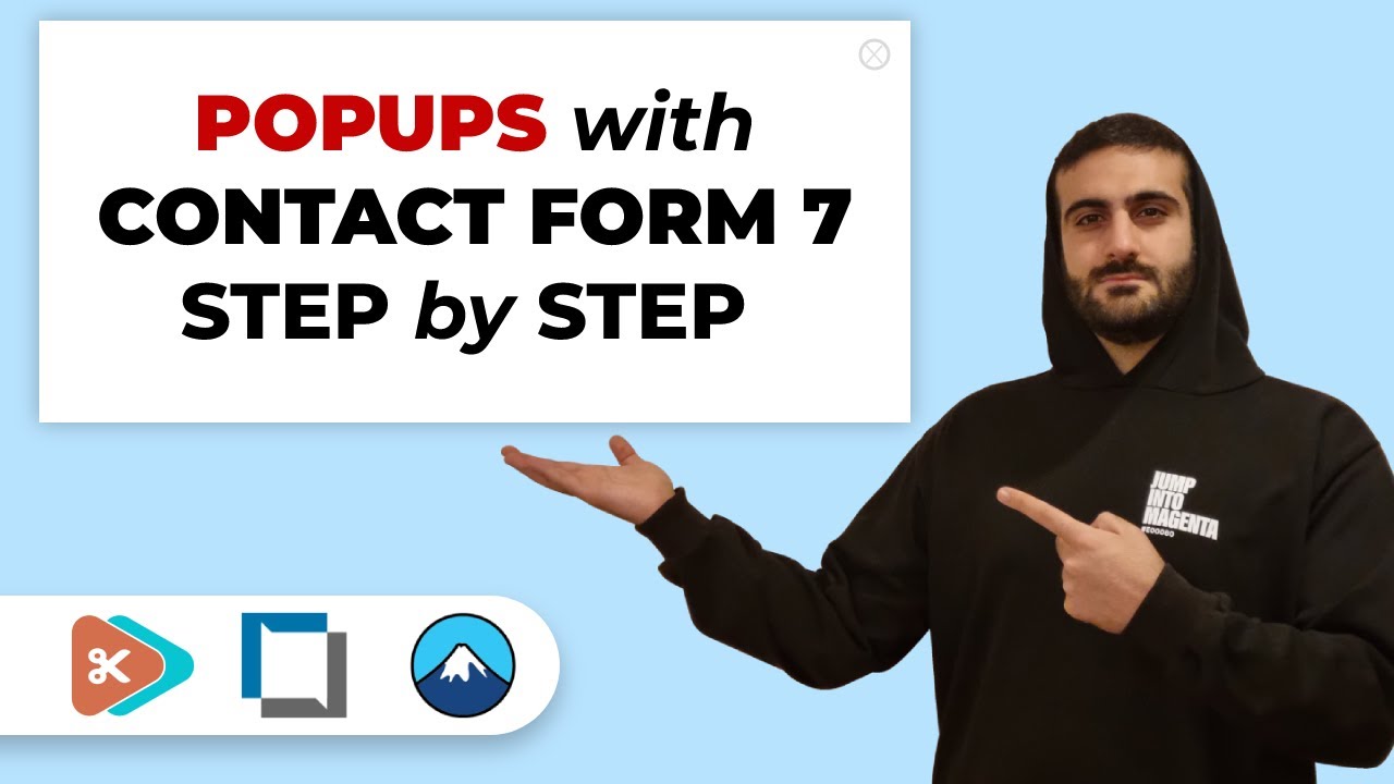 How to open a custom-designed pop up after Contact Form 7 Submission - Step by step