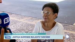 Transporte Público de Marília: Justiça suspende reajuste tarifário