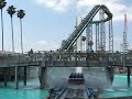 Perilous Plunge RAW  Footage Knotts Berry Farm The Worlds Tallest Fastest Water Ride